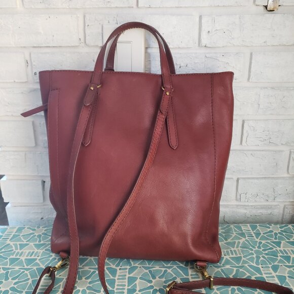 Fossil Camilla leather backpack"" - Picture 2 of 4